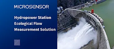 Soluzione di misura del flusso ecologico della stazione idroelettrica