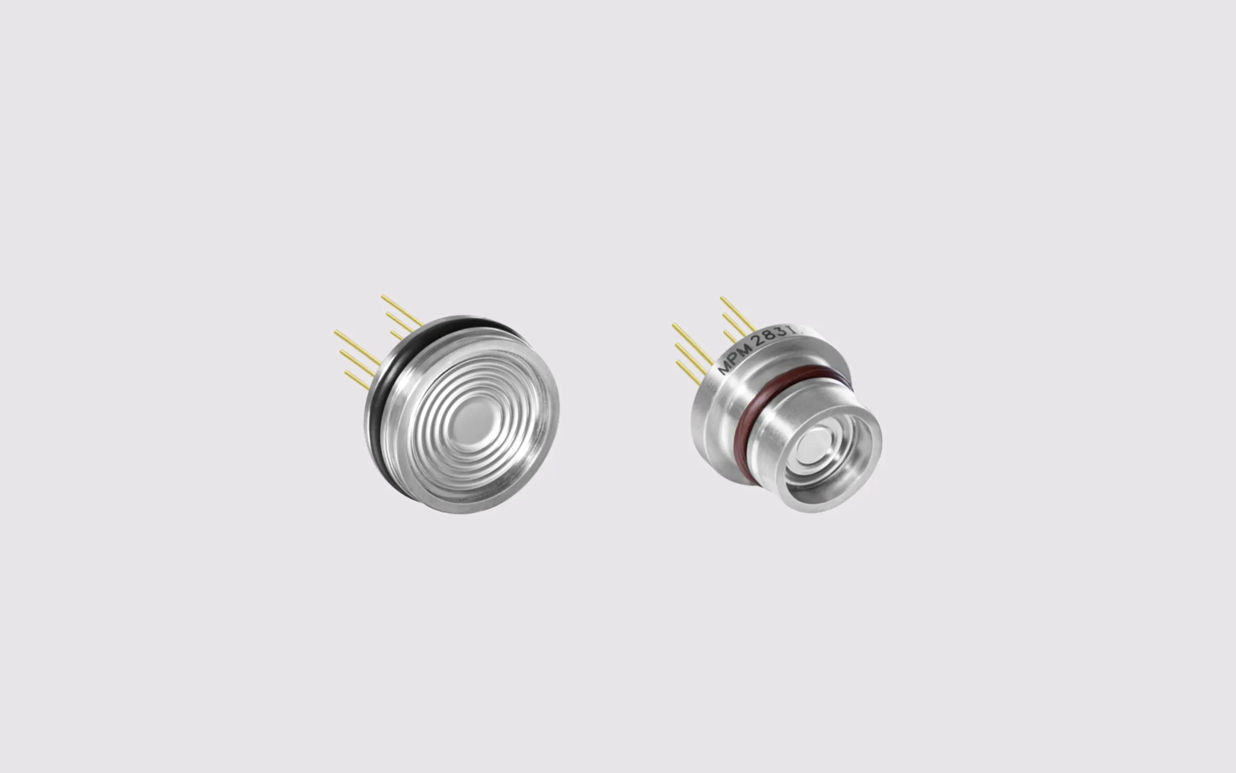 Oil-filled piezo-resistive pressure sensors